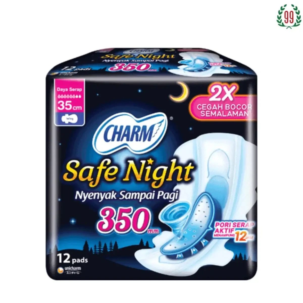 Pekanbaru CHARM BF NIGHT WING 35CM 12s