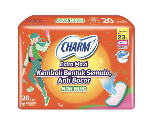 Pekanbaru CHARM BODY FIT EXTRA MAXI 20'S PAK