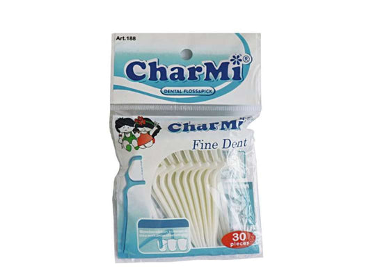 Pekanbaru Charmi Dental Floss&Pick 188 30'S
