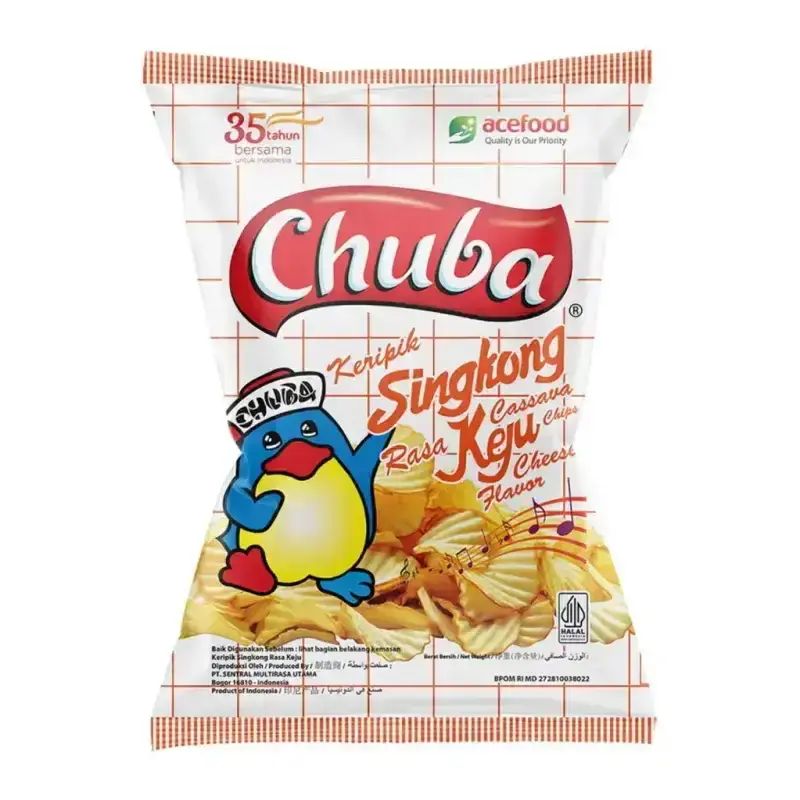Pekanbaru Chuba Kripik Singkong Keju 120Gr