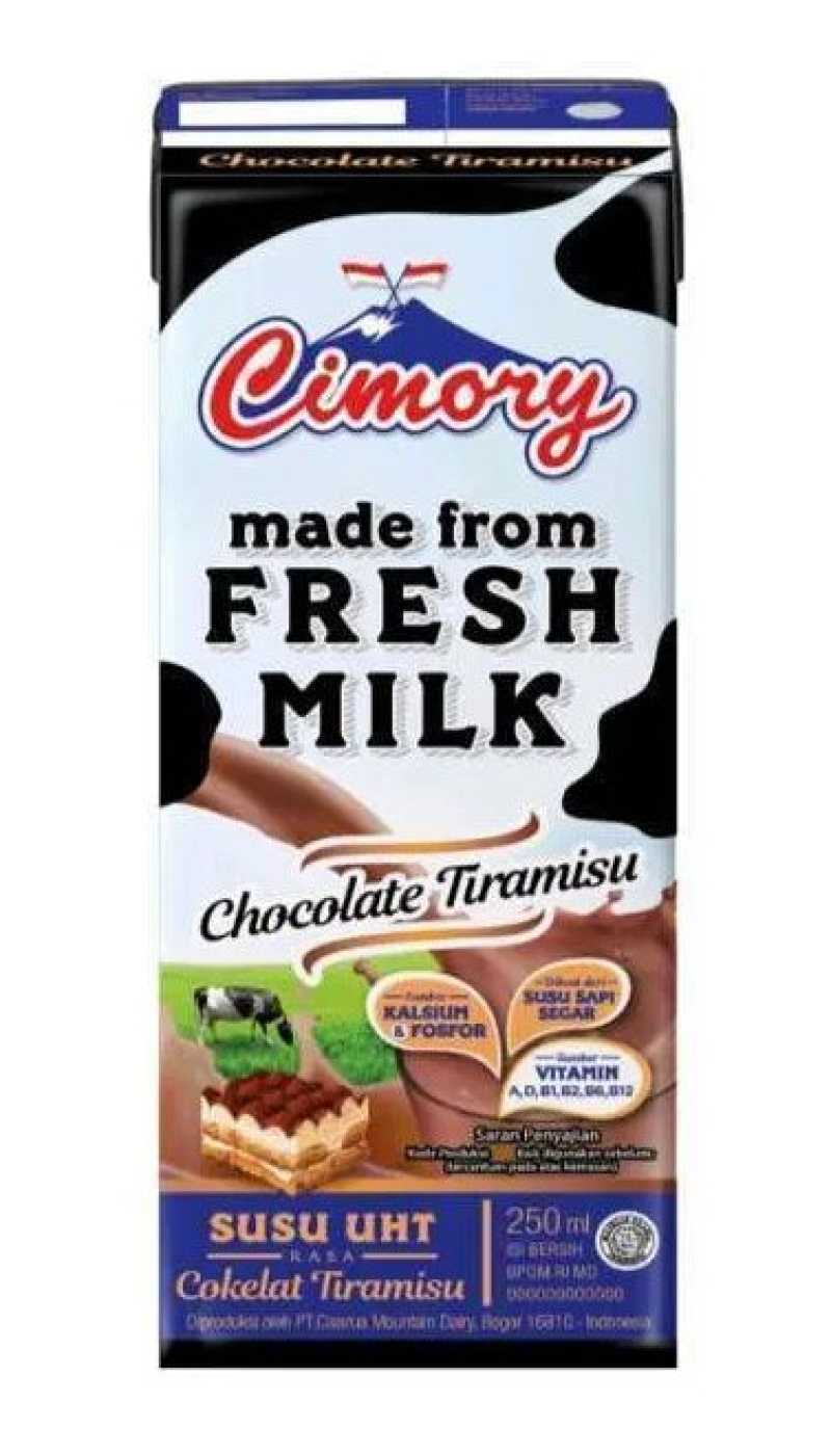 Pekanbaru Cimory Uht Milk Chocolate Tiramisu 250Ml