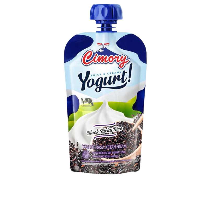 Pekanbaru Cimory Yoghurt Squeeze Black Sticky Rice 120Ml