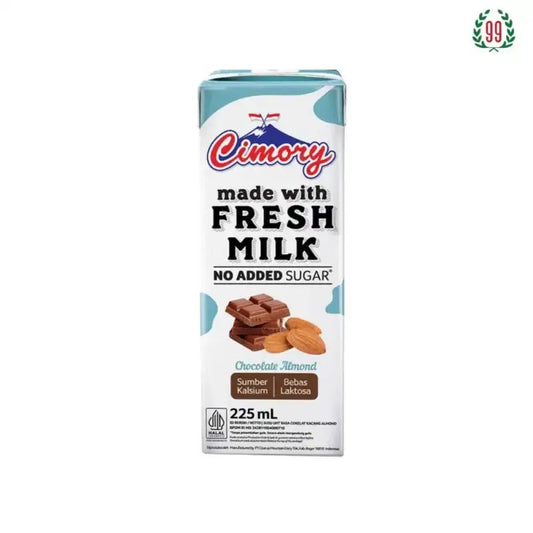 Pekanbaru Cimory Uht No Add Sugar Chocolate Almond 225Ml