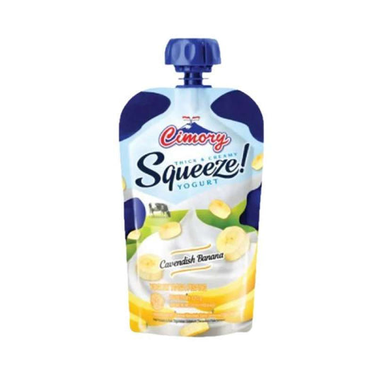 Pekanbaru Cimory Yoghurt Squeeze Banana [120 Ml]