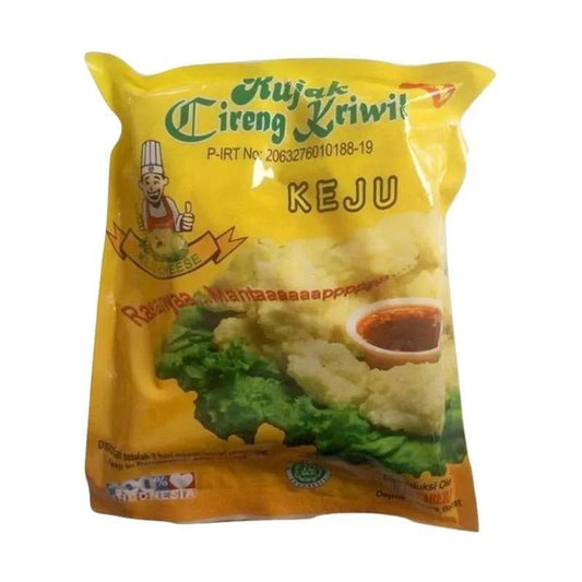 Pekanbaru Karyabera Rujak Cireng Kriwil Keju 400Gr