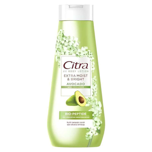 Pekanbaru Citra Body Lotion Extra Moist & Bright Avocado 210Ml