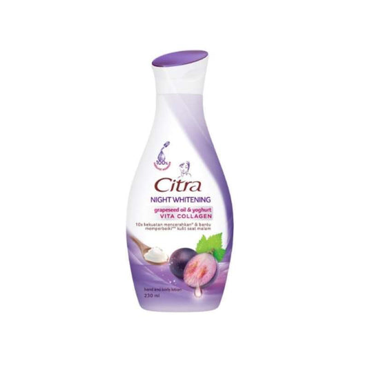 Pekanbaru Citra H&B Lotion Night Whitening 230Ml