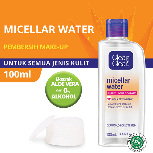 Pekanbaru Clean&Clear Micellar Water 100Ml