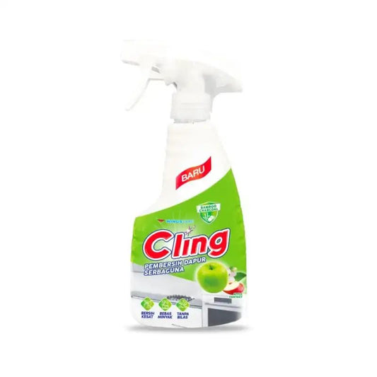 Pekanbaru CLING DAPUR SERBAGUNA APPLE FANTASY 450ML BOTOL