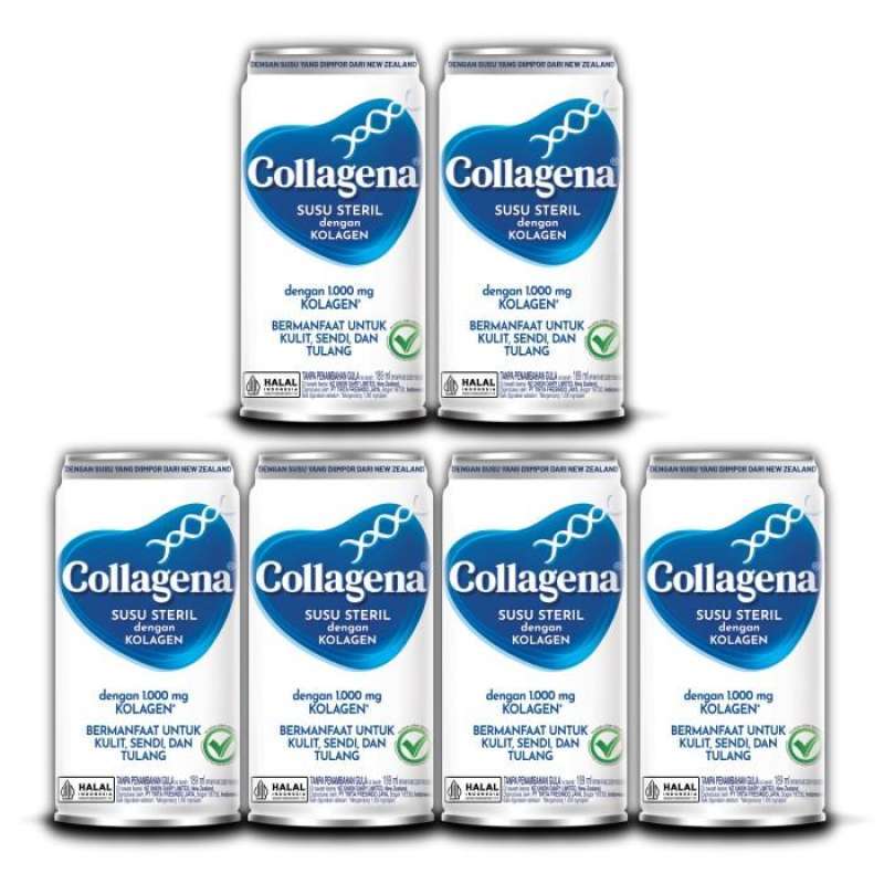 Pekanbaru Collagena Susu Steril Multipack 6X189Ml