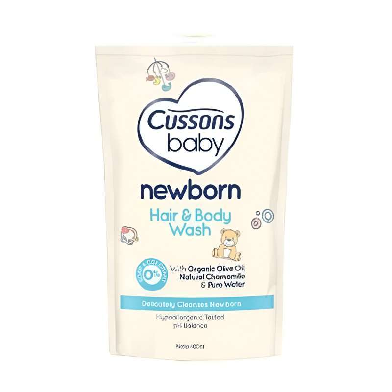 Pekanbaru Cussons Baby H&B Wash Newborn 400Ml Pch