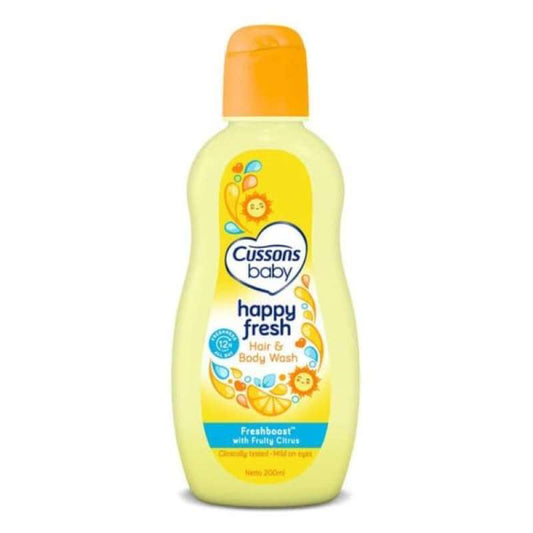 Pekanbaru Cussons Baby H&B Wash Happy Fresh 200Ml