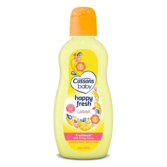 Pekanbaru Cussons Baby Lotion Happy Fresh 200Ml