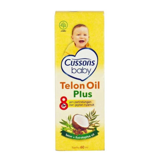 Pekanbaru Cussons Baby Telon Oil Plus 60Ml