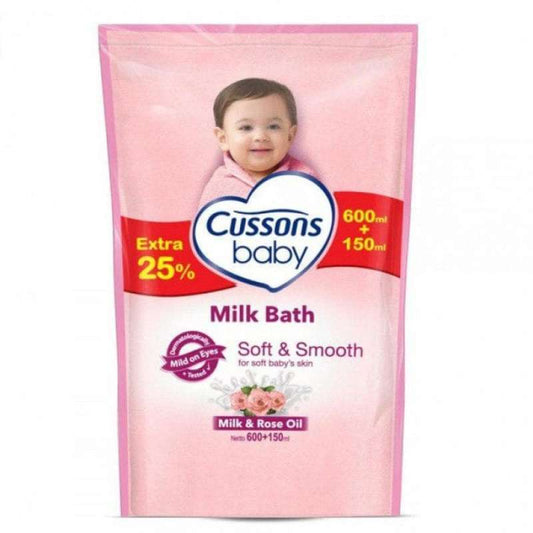 Pekanbaru Cussons Baby Milk Bath Soft&Smooth 600Ml