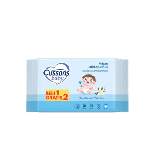 Pekanbaru Cussons Baby Wipe 45'S Mld&Gentle Rl