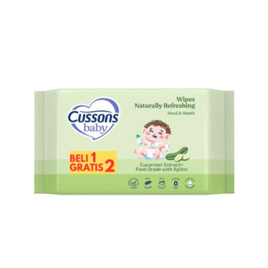 Pekanbaru Cussons Baby Wipe 45'S Nat Refresh Rl