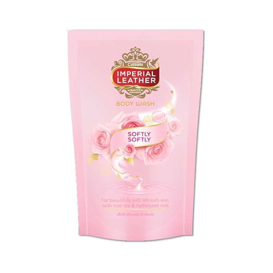 Pekanbaru Cussons Body Wash Softly Softly 400 Ml Pouch