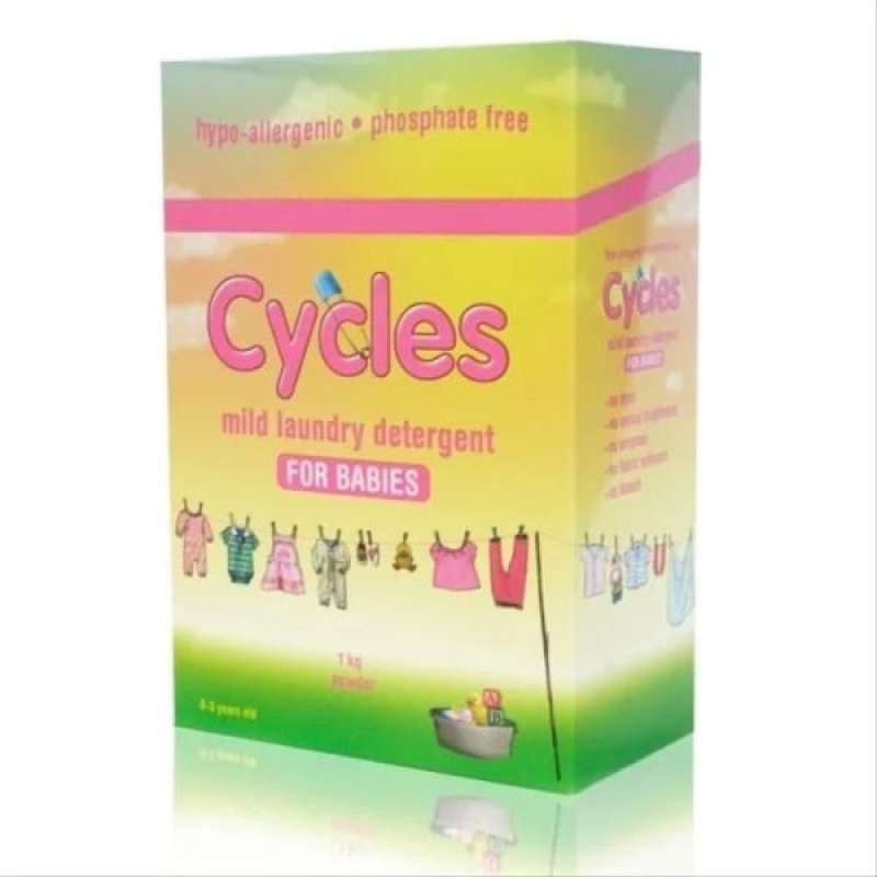 Pekanbaru Cycles Mild Baby Powder Detergent 1Kg
