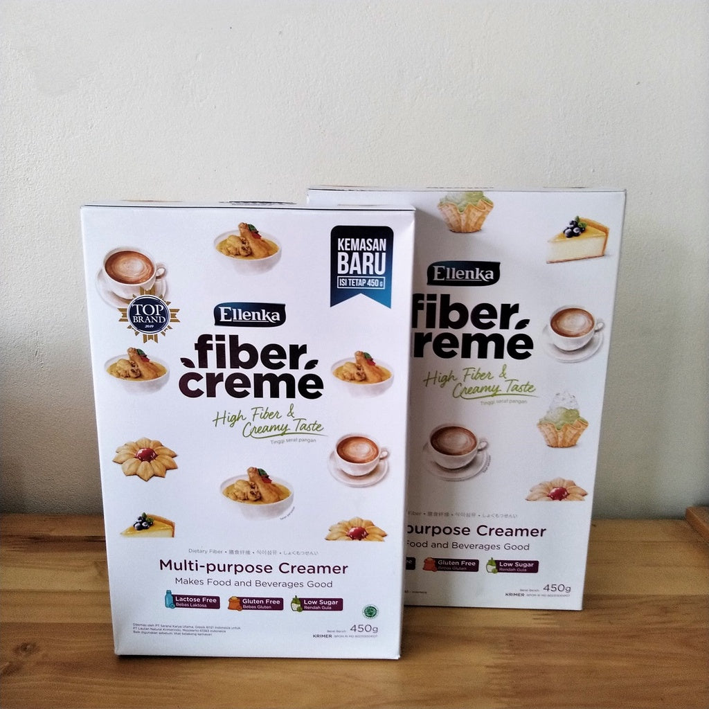 Pekanbaru Ellenka Fiber Creme / Krimer Pengganti Santan Dan Susu 450Gr