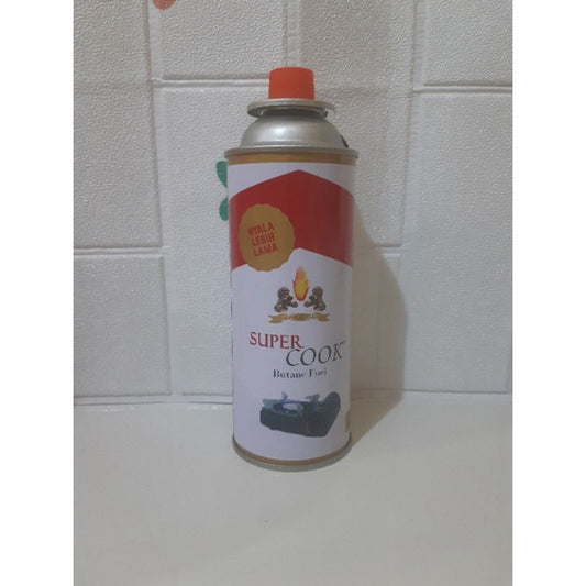 Pekanbaru Safecook / Super Cook Liquified Butane Fuel Gas / Tabung Gas Kecil/ Gas Portable / Gas Kompor Camping