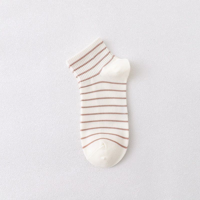 Kaos Kaki Bear Chocolate Cute Women Socks Import Kaos Kaki Berkualitas Square  White Kaos Kaki Beruang Korean Style