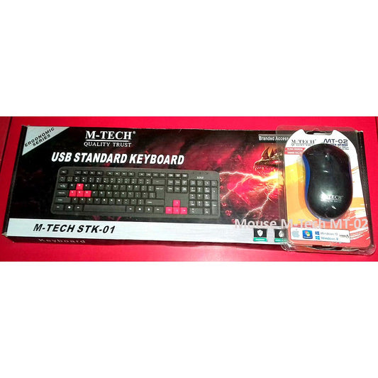 Pekanbaru Mouse Keyboard M-Tech - Robot
