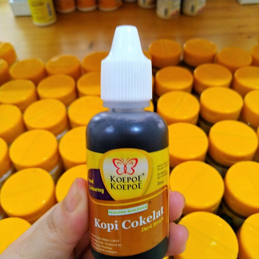 Pekanbaru Koepoe Koepoe Food Colouring / Pewarna Makanan Cair 30Ml