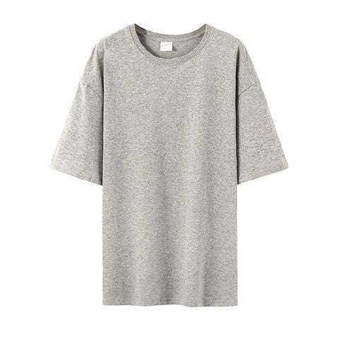 Kaos Polos 100% Cotton Kaos Lengan Pendek Simple Tanpa Gambar Warna Warni Colorful Plain T-shirt Kaos Couple Teman Pacar Keluarga Sahabat Unisex Kaos Oversize Berkualitas Unisex Korean Style