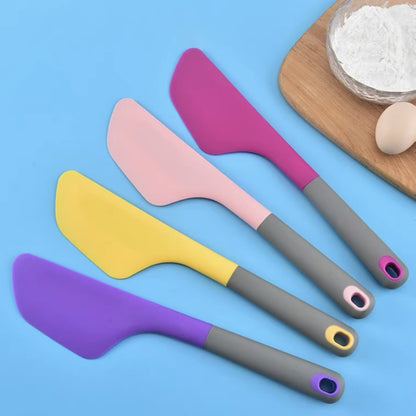 Pekanbaru Spatula Silikon Warna Warni Berbagai Ukuran