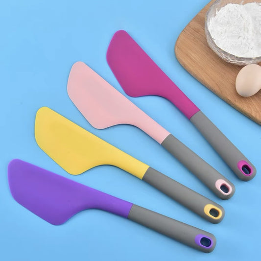 Pekanbaru Spatula Silikon Warna Warni Berbagai Ukuran