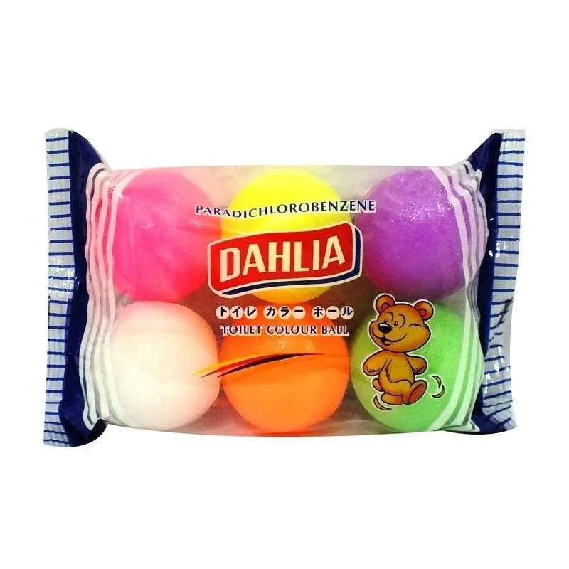 Pekanbaru Dahlia toilet ball 6 pcs k-32