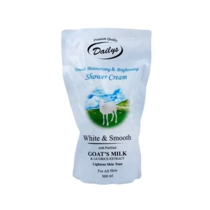 Pekanbaru Dailys shower cream goats milk 900ml pch