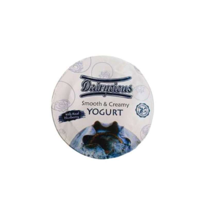 Pekanbaru Dairycious Yoghurts Blueberry 140Gr Cup