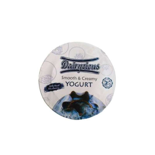 Pekanbaru Dairycious Yoghurts Blueberry 140Gr Cup