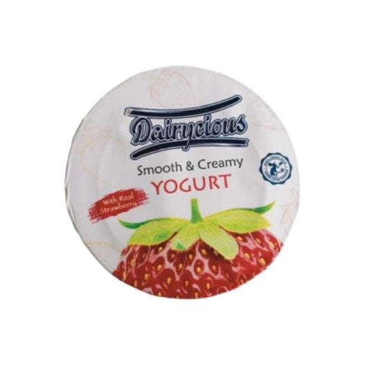 Pekanbaru Dairycious Yoghurts Strawberry 140Gr Cup
