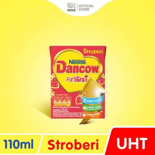 Pekanbaru Dancow Fortigo Strawberry Uht 110Ml