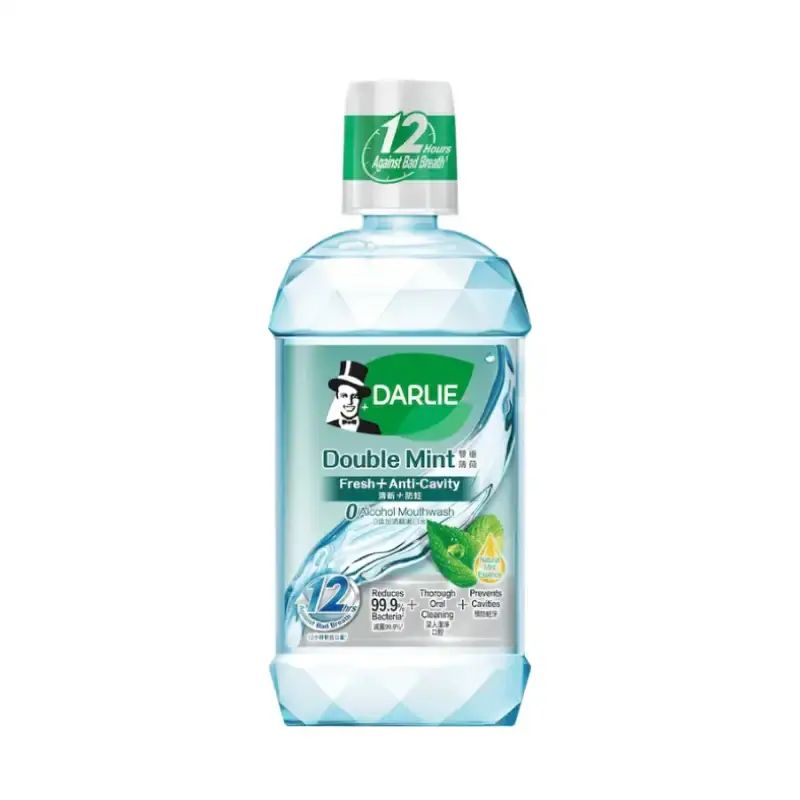 Pekanbaru Darlie Mouthwash Double Mint 500Ml