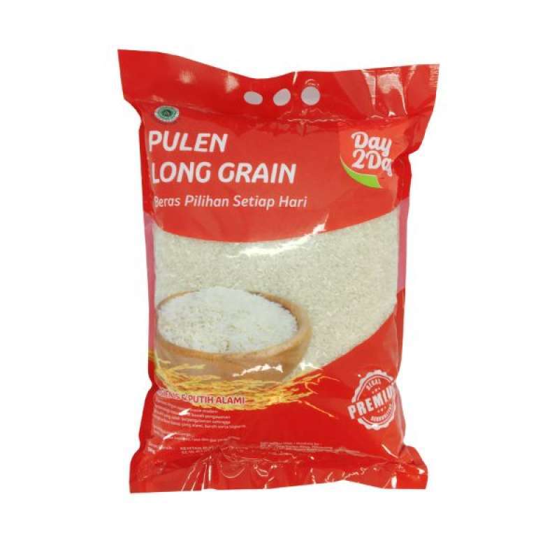 Pekanbaru Day 2 Day Beras Pulen Long Grain 5Kg