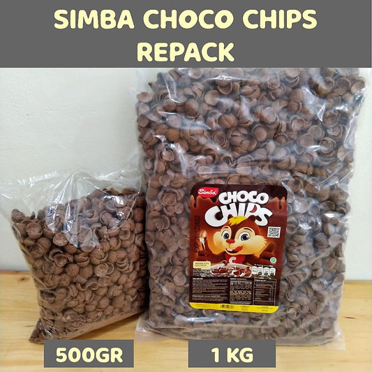 Pekanbaru Simba Choco Chips / Sereal Coklat / Choco Crunch 950Gr