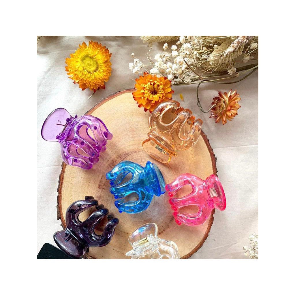 HR- JEDAI ORI LOKAL IMPOR PREMIUM 5 CM CAKAR 3 2,5 CM 3 CAKAR WARNA MARMER 5 CM 5 CAKAR