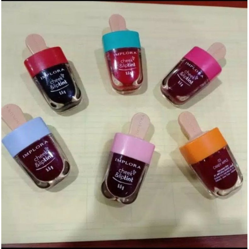 Pekanbaru Implora Liptint Matte/ Liptint Icecream Longlasting