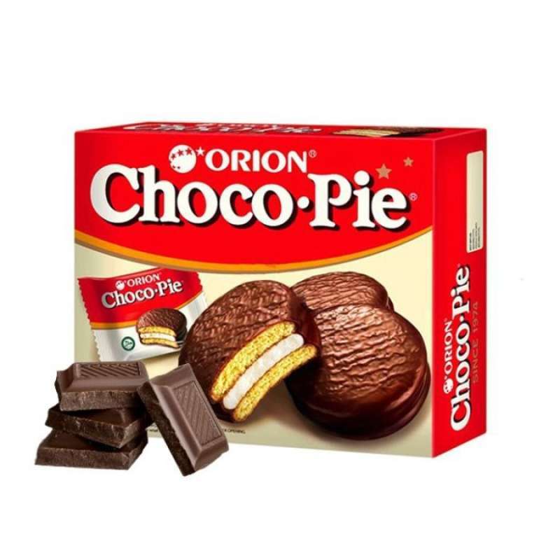 Pekanbaru Delfi Orion Choco Pie 12P 360Gr