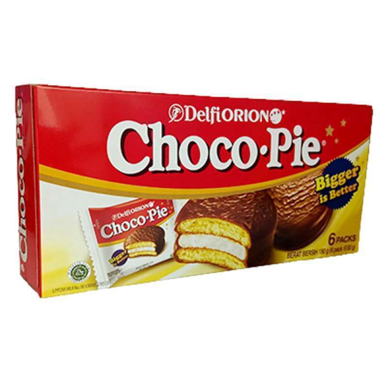 Pekanbaru Delfi Orion Choco Pie 6P 180Gr
