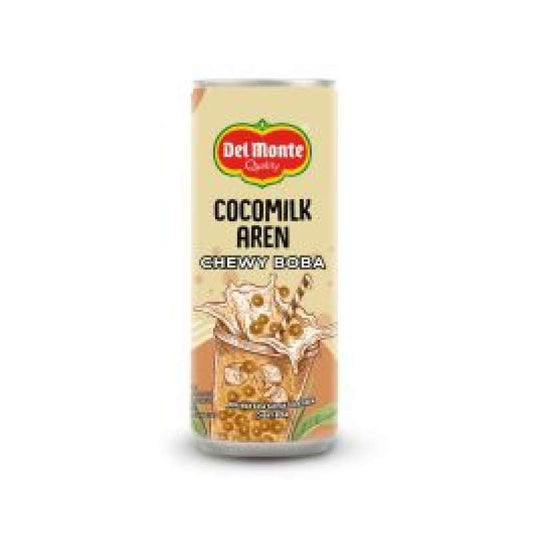 Pekanbaru Delmonte Cocomilk Aren Chewy Boba 240Ml