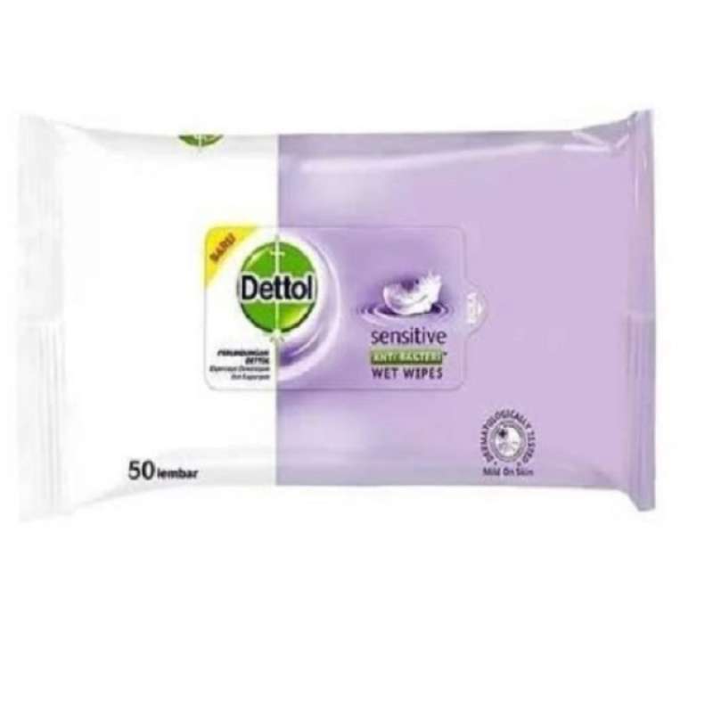Pekanbaru Dettol Sensitive Wet Wipes 50S