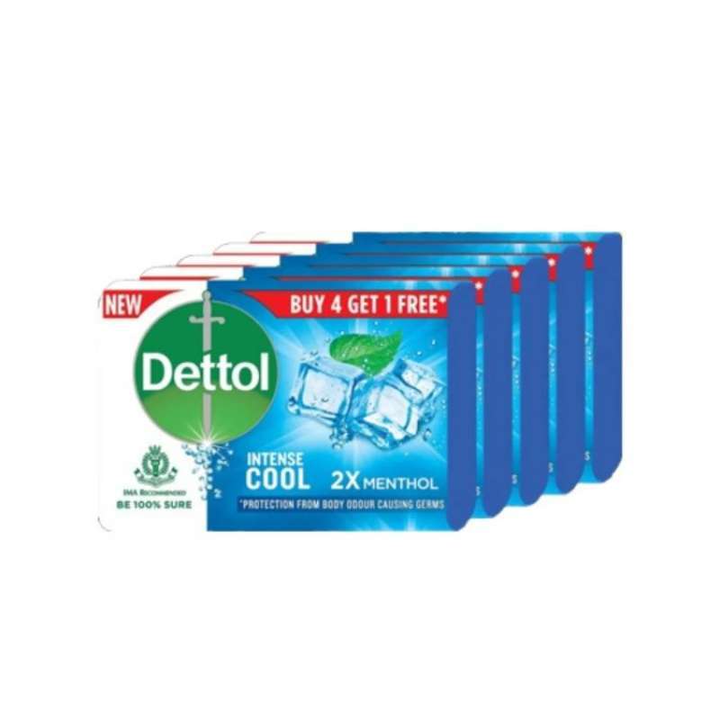 Pekanbaru DETTOL SOAP COOL 4X100GR+1