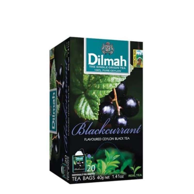 Pekanbaru Dilmah Envelope Blackcurrant Tea Box [20 Pcs]
