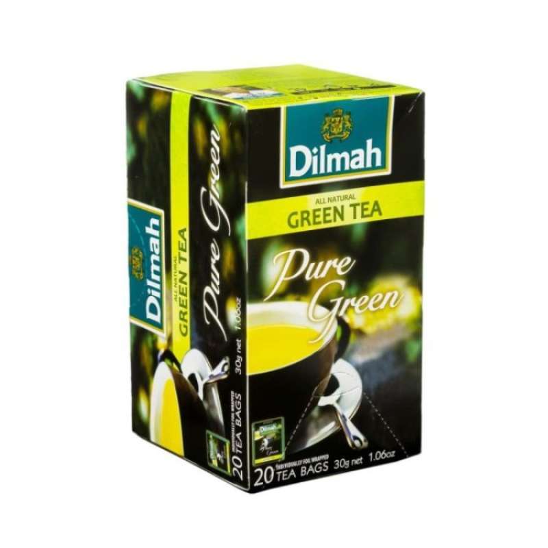 Pekanbaru Dilmah Envelope Green Tea 20S Box