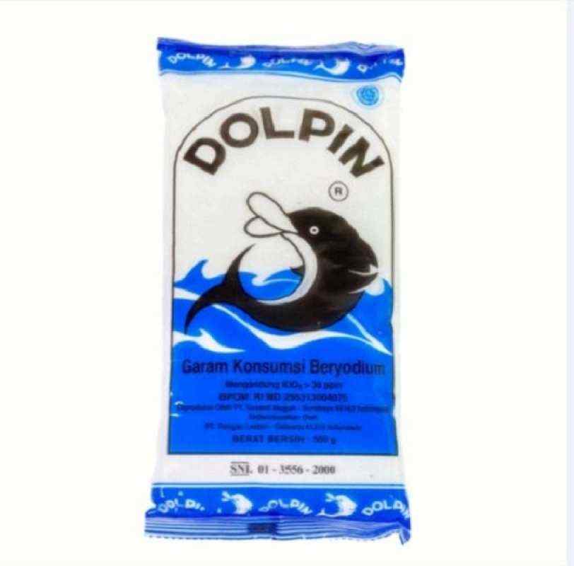 Pekanbaru Dolphin Garam Meja 500Gr Pak